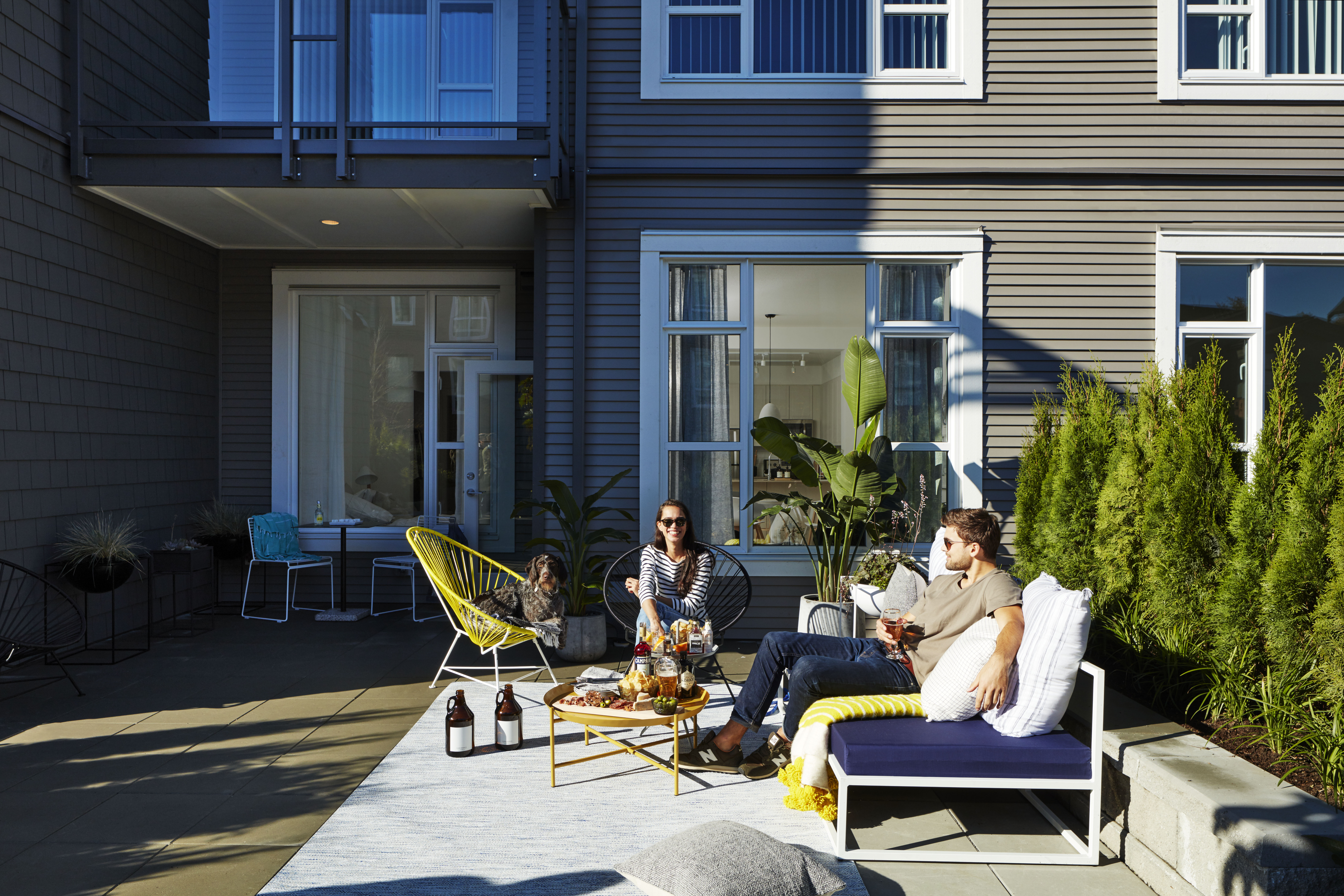 Mosaic living williams rooftop deck